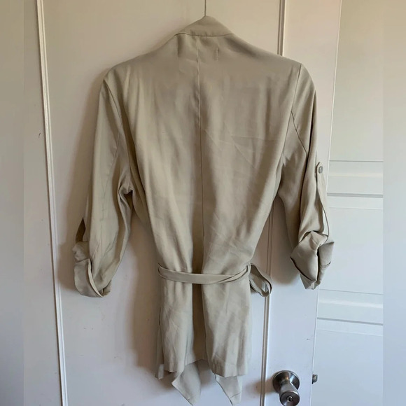 - Zara safari  jacket in beige size L - Picture 5 of 11